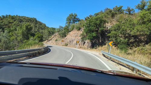 route door de algarve