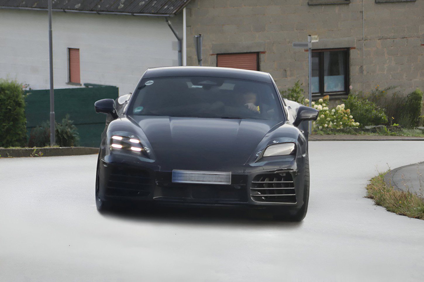 prototype/testvoertuig elektrische Porsche 718 Cayman